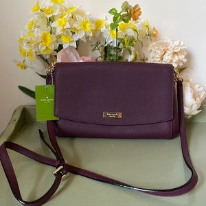 NWT Kate Spade Laurel Way Deep Plum Bag